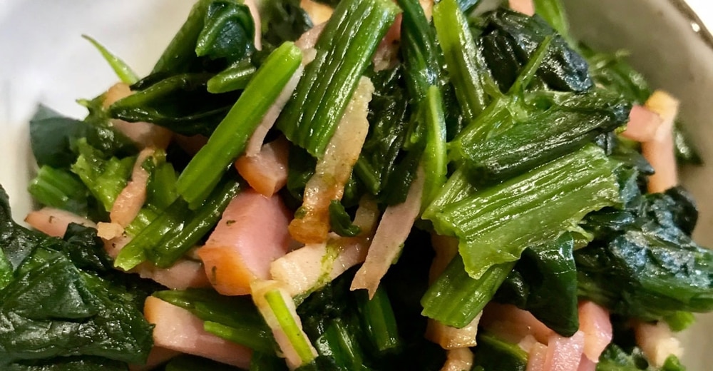 何分茹でる?ほうれん草の下ごしらえとパパッとできる簡単レシピ♪